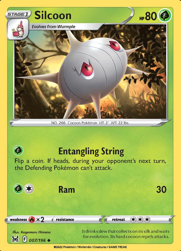 Carte Pokémon: Silcoon [Armulys]