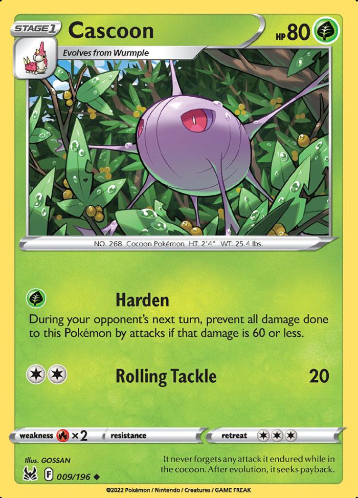 Carte Pokémon: Cascoon [Blindalys]