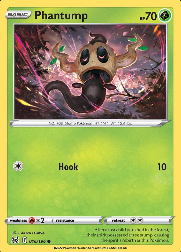 Carte Pokémon: Phantump [Brocélôme]