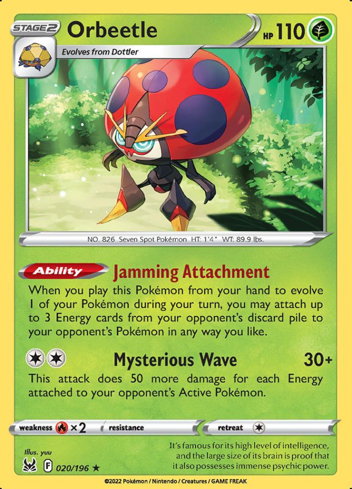 Carte Pokémon: Orbeetle [Astronelle]