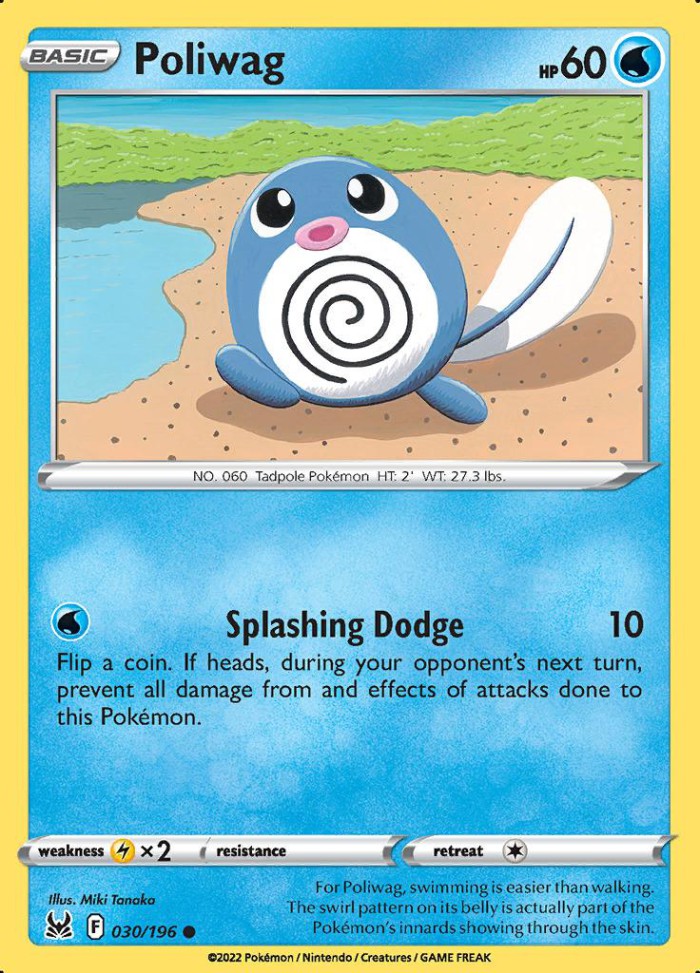 Carte Pokémon: Poliwag [Ptitard]