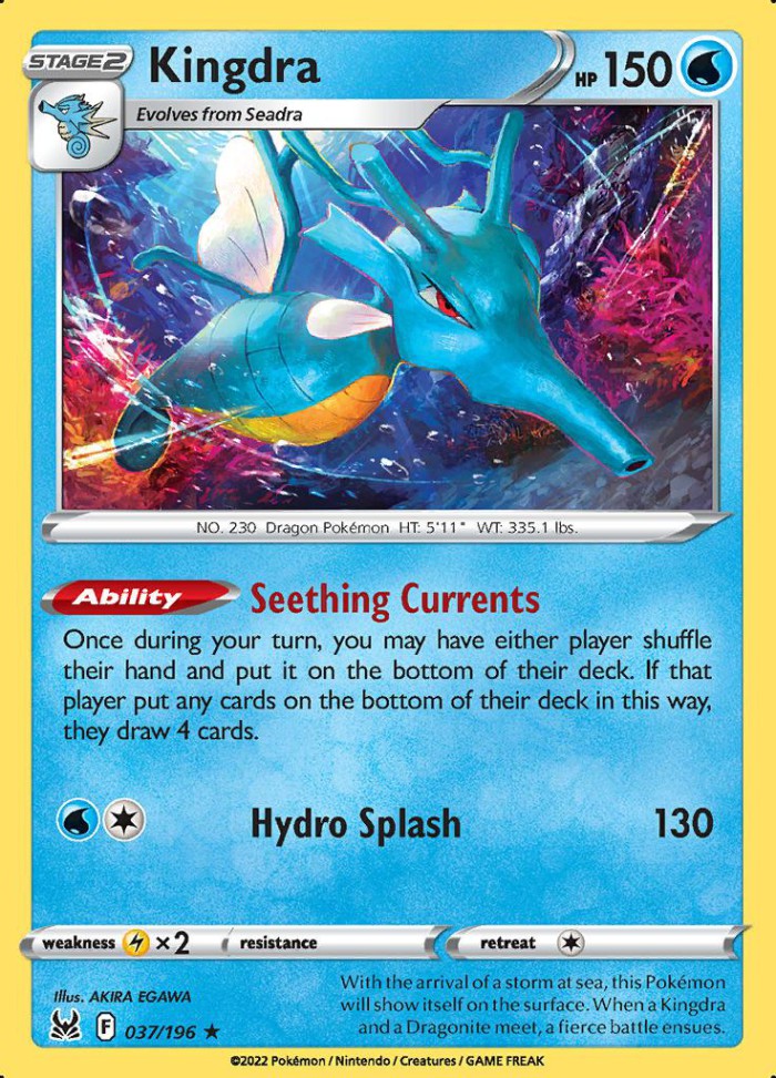 Carte Pokémon: Kingdra [Hyporoi]