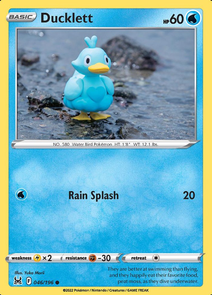 Carte Pokémon: Ducklett [Couaneton]