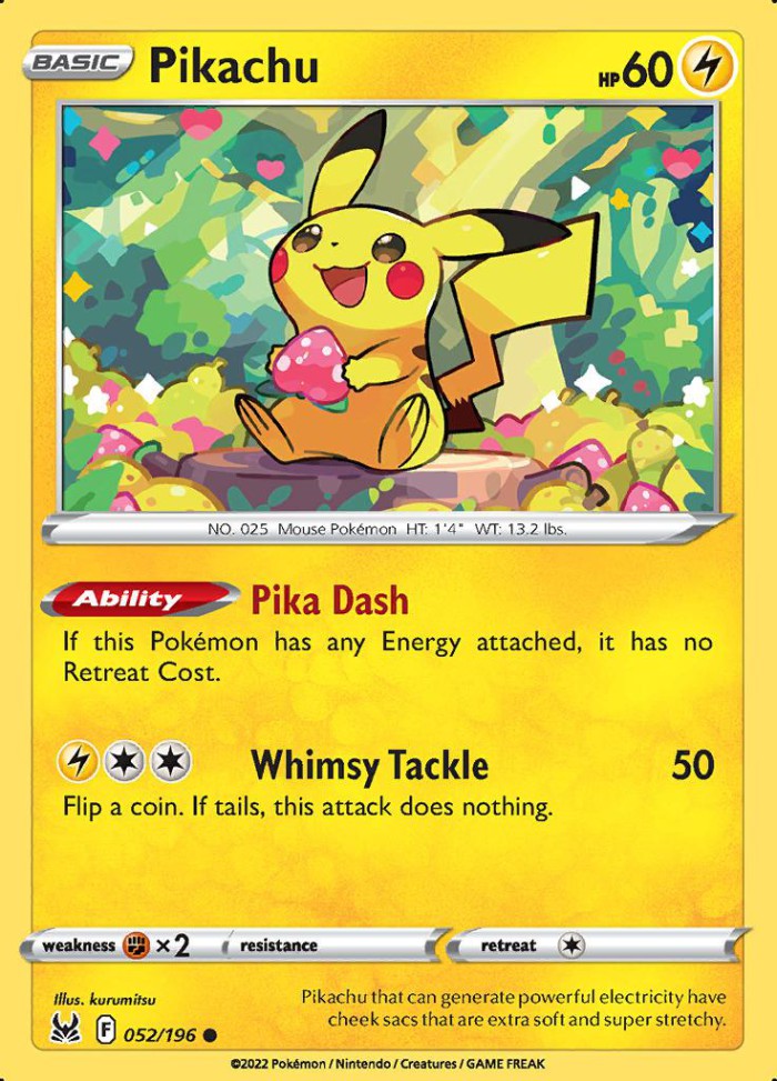 Carte Pokémon: Pikachu [Pikachu]