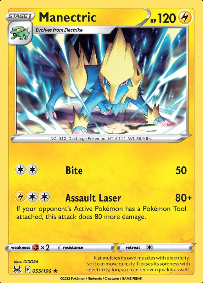 Carte Pokémon: Manectric [Élecsprint]