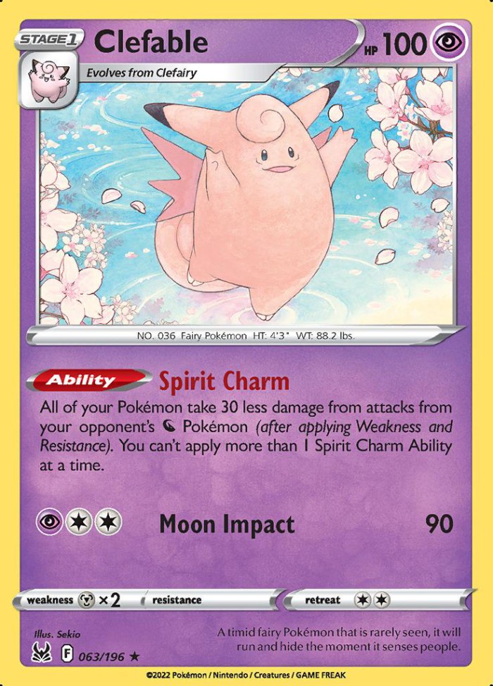 Carte Pokémon: Clefable [Mélodelfe]