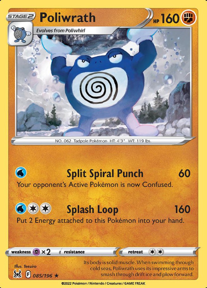 Carte Pokémon: Poliwrath [Tartard]