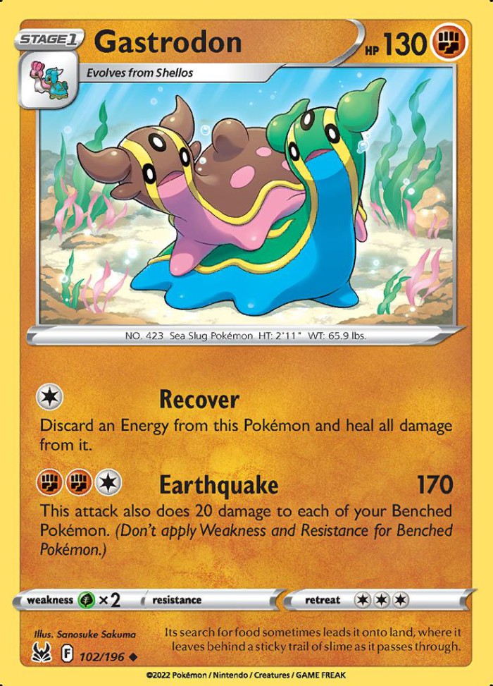 Carte Pokémon: Gastrodon [Tritosor]