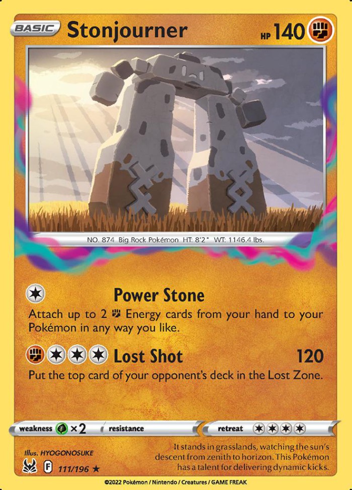 Carte Pokémon: Stonjourner [Dolman]