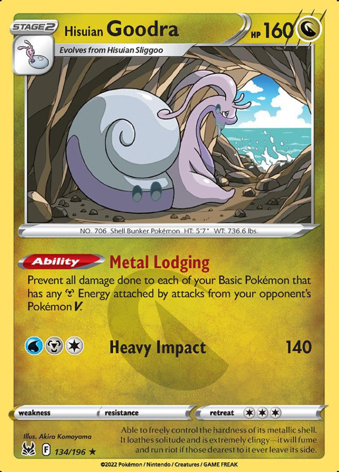 Carte Pokémon: Hisuian Goodra [Muplodocus de Hisui]