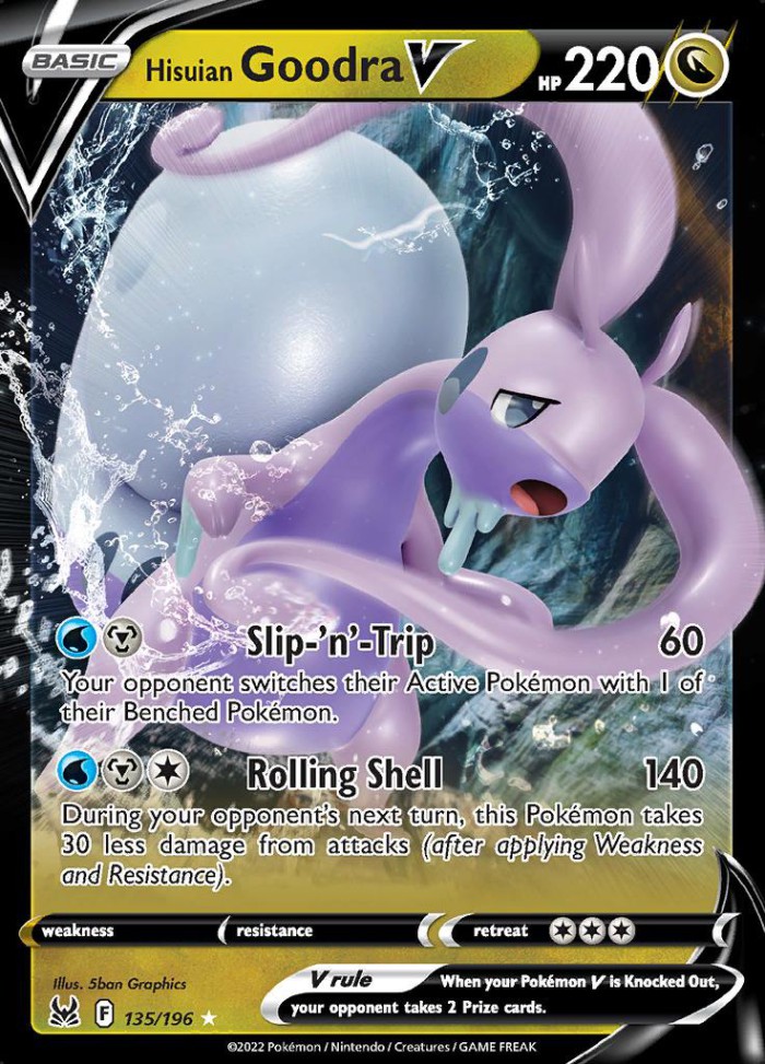 Carte Pokémon: Hisuian Goodra V [Muplodocus de Hisui V]