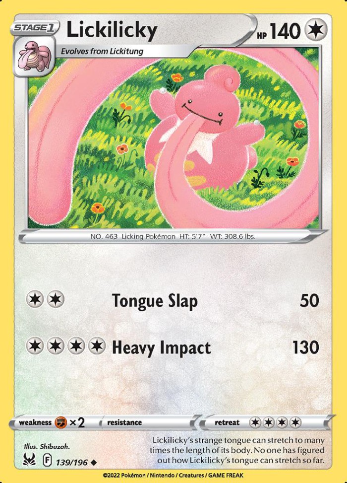 Carte Pokémon: Lickilicky [Coudlangue]