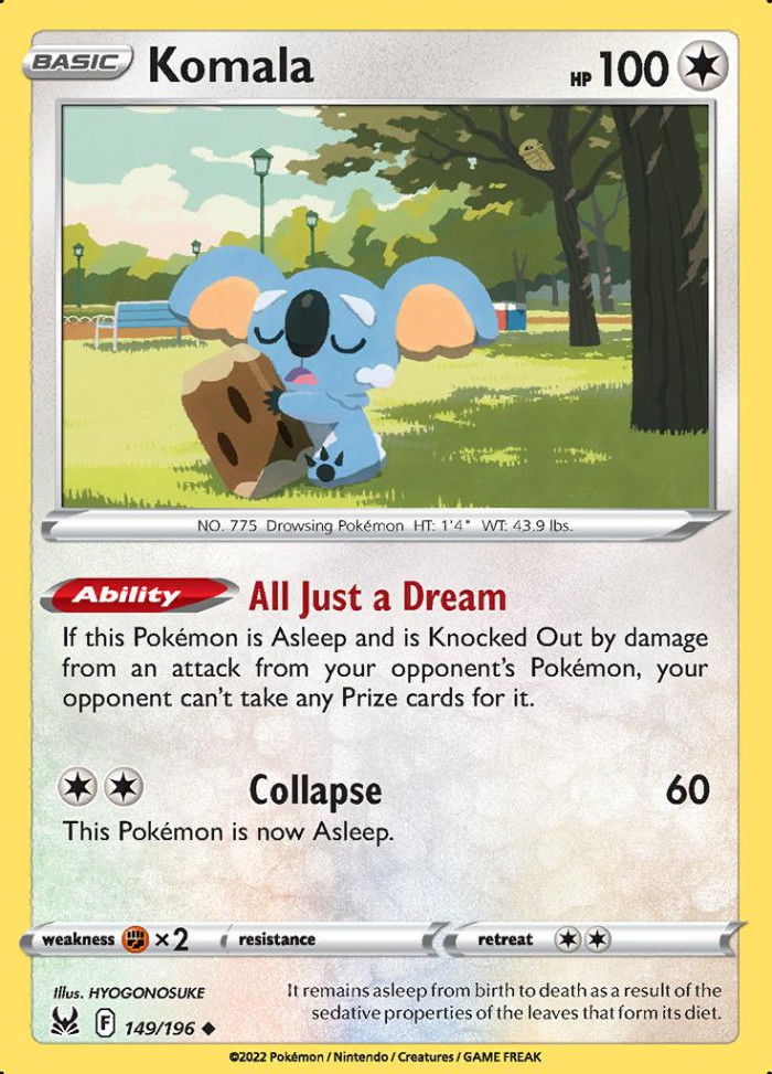 Carte Pokémon: Komala [Dodoala]