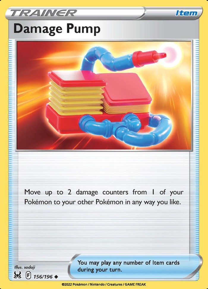 Carte Pokémon: Damage Pump [Pompe à Dégâts]