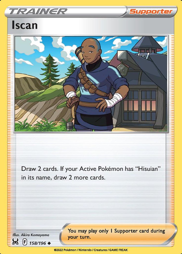 Carte Pokémon: Iscan [Graham]