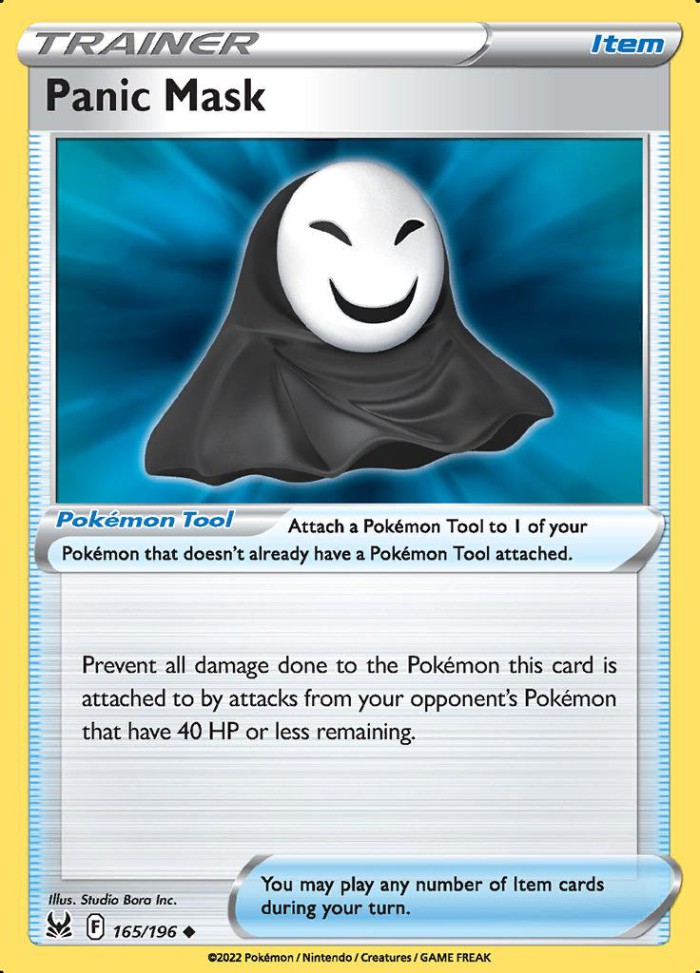 Carte Pokémon: Panic Mask [Masque de Panique]