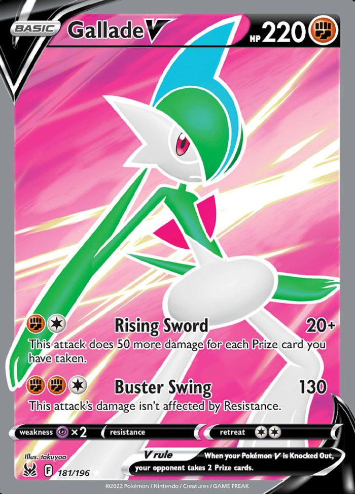 Carte Pokémon: Gallade V [Gallame V]