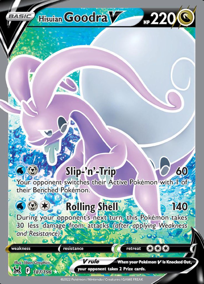 Carte Pokémon: Hisuian Goodra V [Muplodocus de Hisui V]