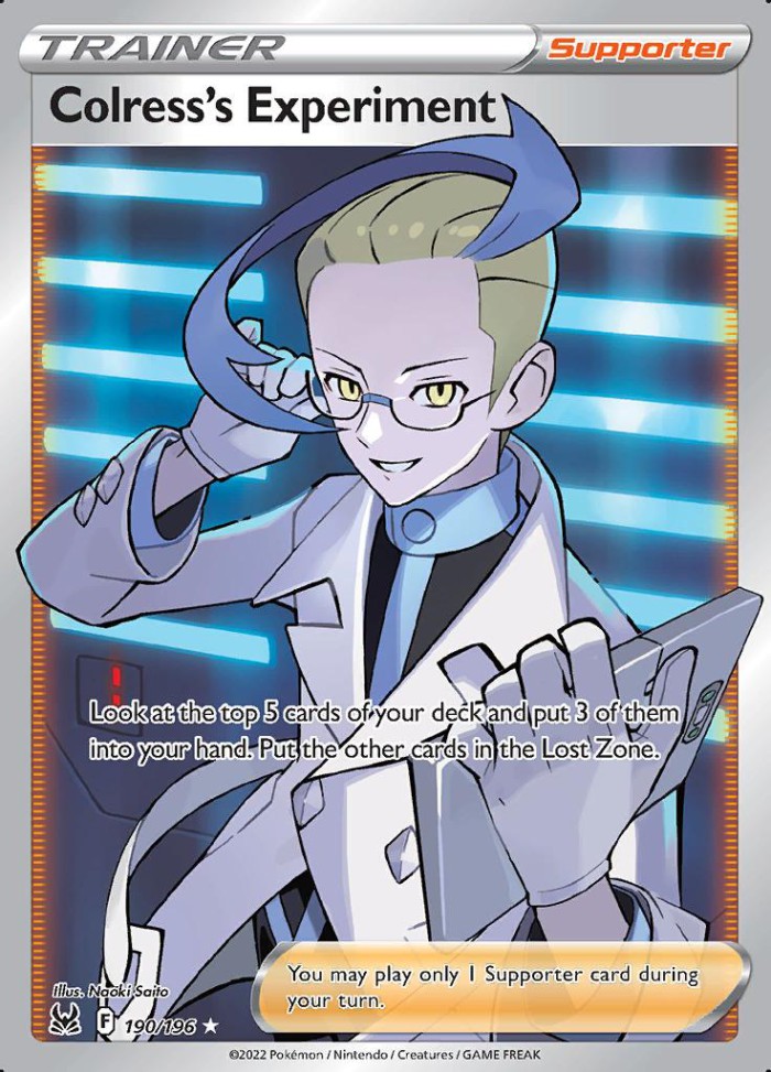 Carte Pokémon: Colress's Experiment [Expérience de Nikolaï]