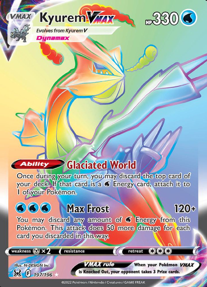 Carte Pokémon: Kyurem VMAX [Kyurem VMAX]