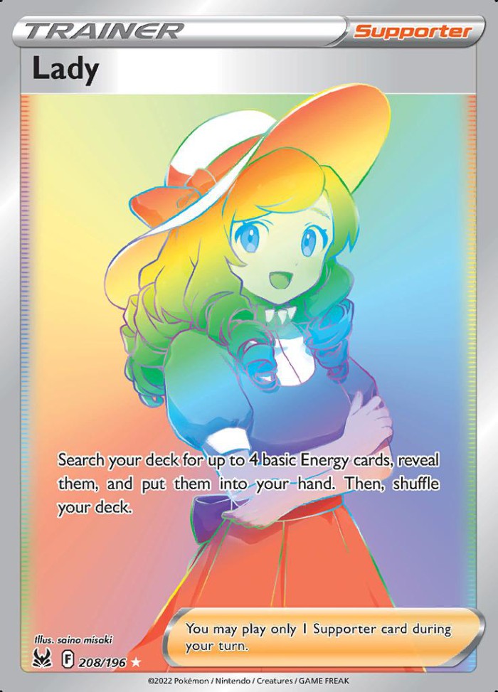 Carte Pokémon: Lady [Mademoiselle]