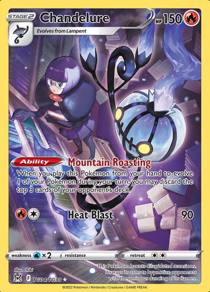 Carte Pokémon: Chandelure [Lugulabre]