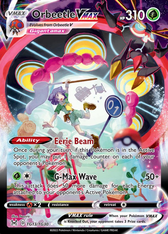 Carte Pokémon: Orbeetle VMAX [Astronelle VMAX]