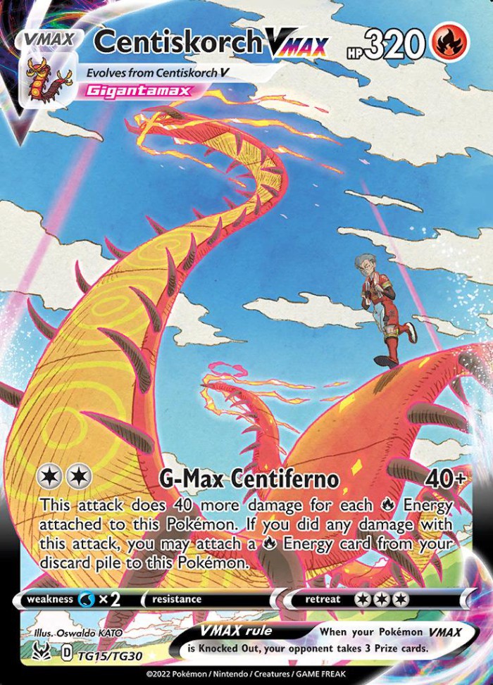 Carte Pokémon: Centiskorch VMAX [Scolocendre VMAX]