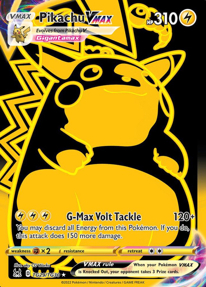 Carte Pokémon: Pikachu VMAX [Pikachu VMAX]