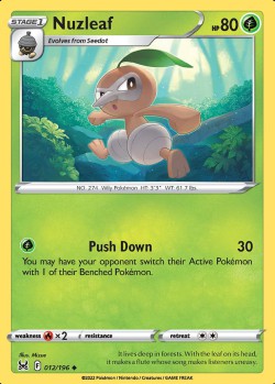 Carte Pokémon: Nuzleaf