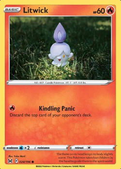 Carte Pokémon: Litwick