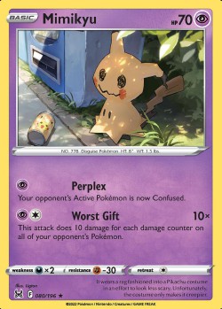 Carte Pokémon: Mimikyu