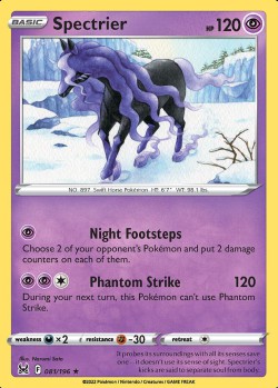 Carte Pokémon: Spectrier