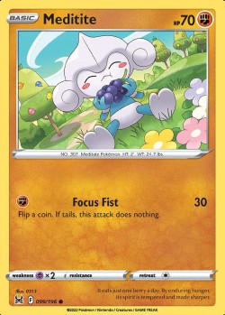 Carte Pokémon: Meditite