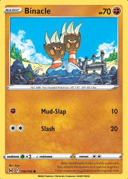 Carte Pokémon: Binacle