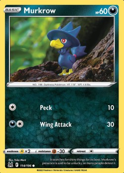 Carte Pokémon: Murkrow