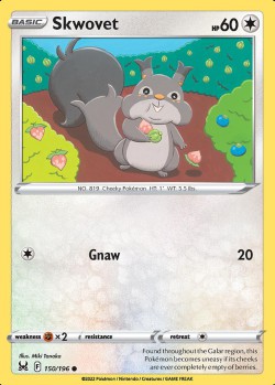 Carte Pokémon: Skwovet