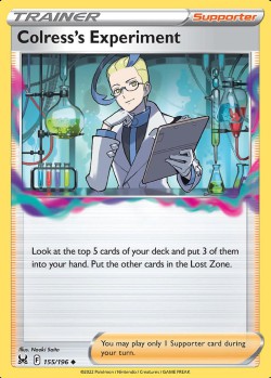 Carte Pokémon: Colress's Experiment