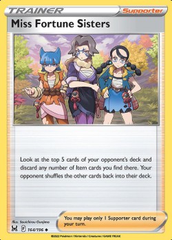 Carte Pokémon: Miss Fortune Sisters