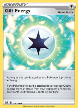 Carte Pokémon: Gift Energy