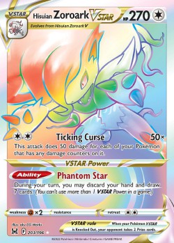 Carte Pokémon: Hisuian Zoroark VSTAR