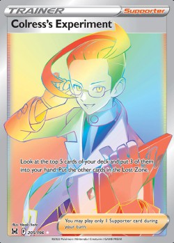 Carte Pokémon: Colress's Experiment