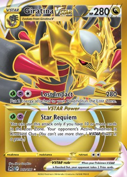 Carte Pokémon: Giratina VSTAR