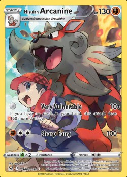 Carte Pokémon: Hisuian Arcanine