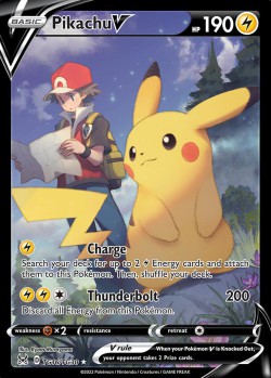 Carte Pokémon: Pikachu V