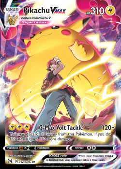 Carte Pokémon: Pikachu VMAX