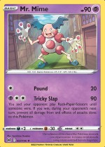 Carte Pokémon: M. Mime