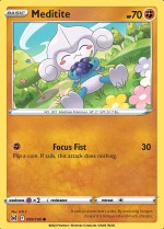 Carte Pokémon: Méditikka