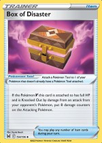 Carte Pokémon: Boîte à Désastre