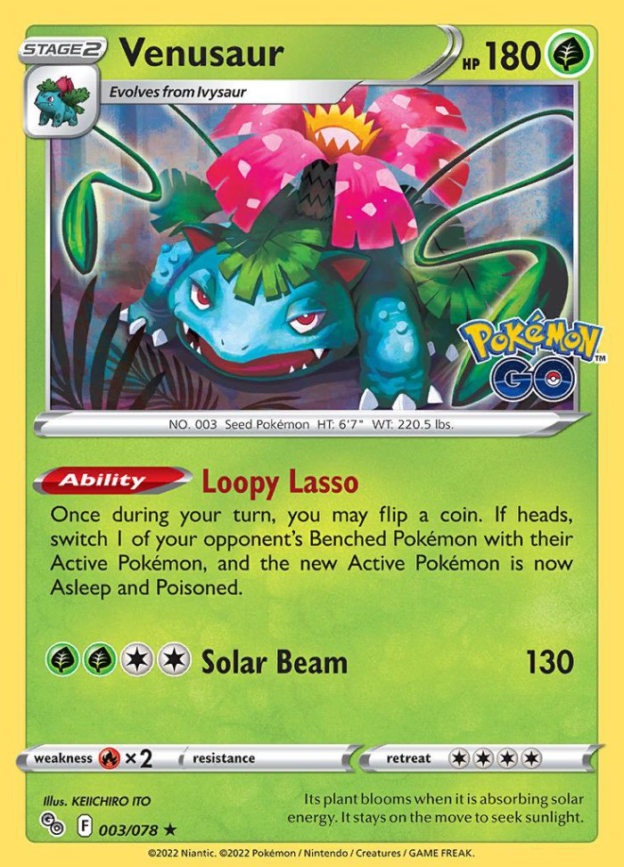 Carte Pokémon: Venusaur [Florizarre]